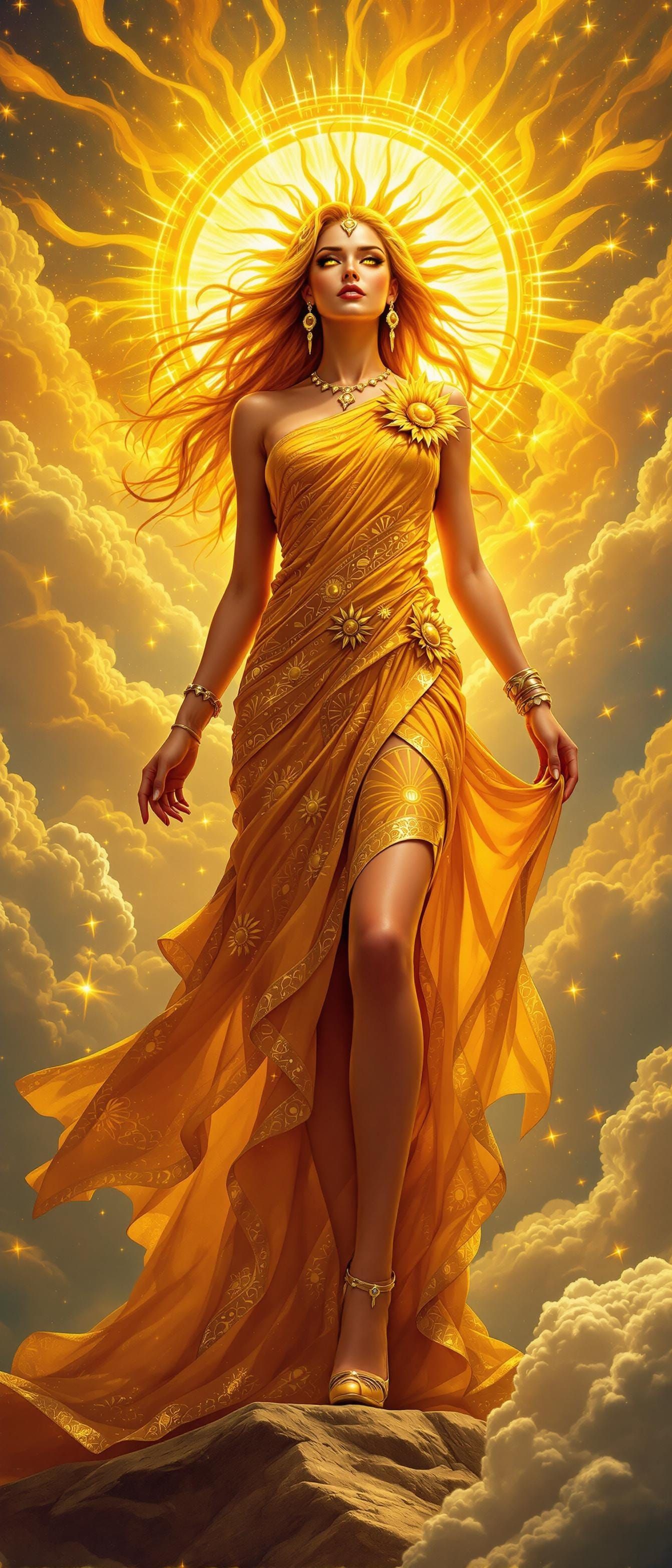 Sunning Goddess of Radiant Power and Confidence