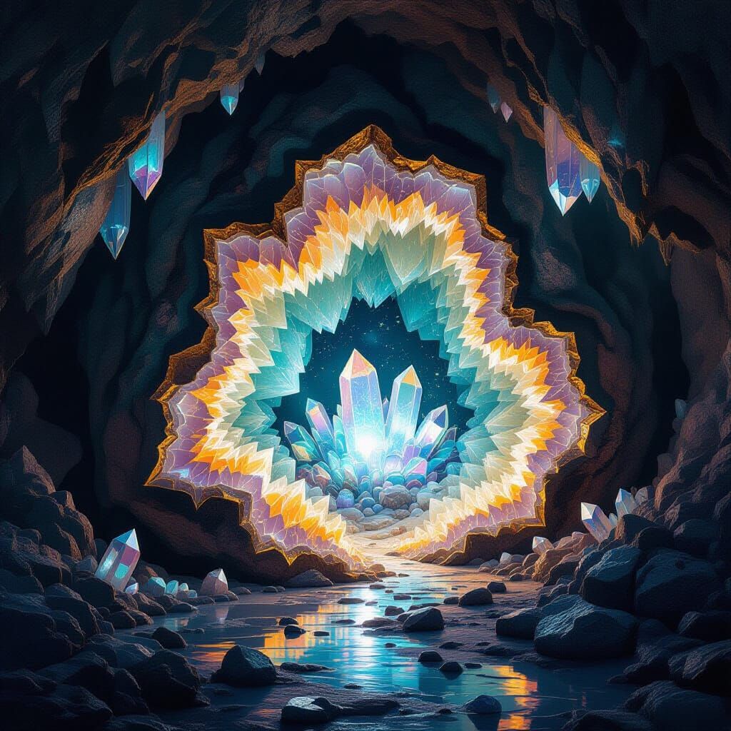 Colossal Geode Reveals Hidden Crystal World