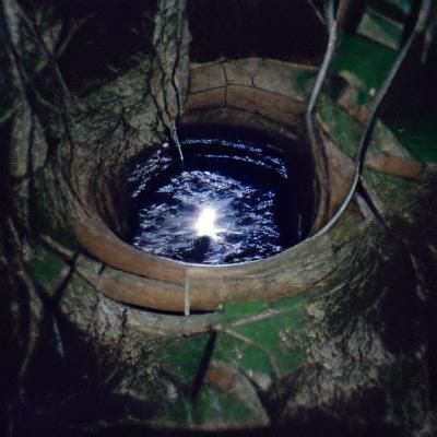 Moonlight Illuminates a Dark Well