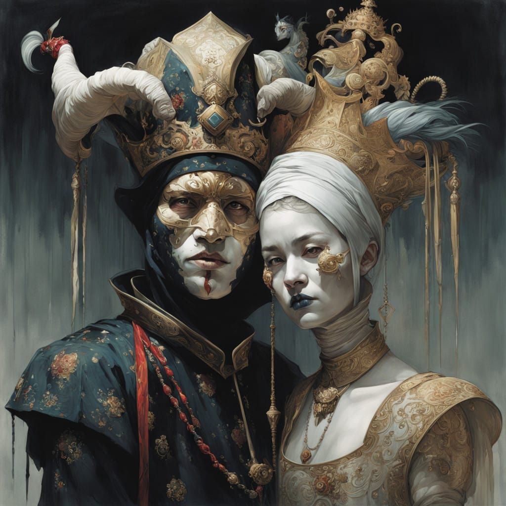 Benevolent Jester Embodies Harmony