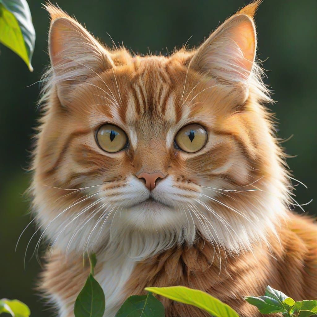 Majestic Feline Goddess