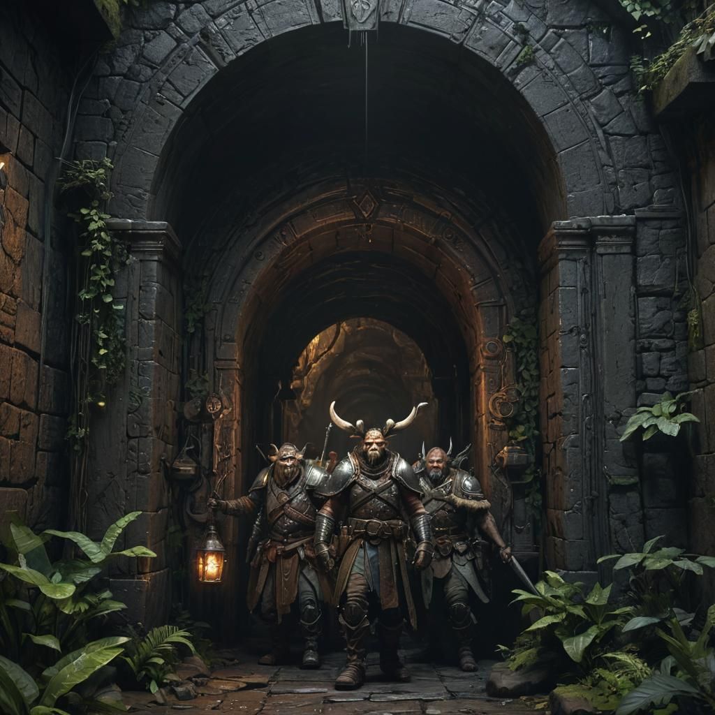 Bugbear Lair: Dark Fantasy Concept Art