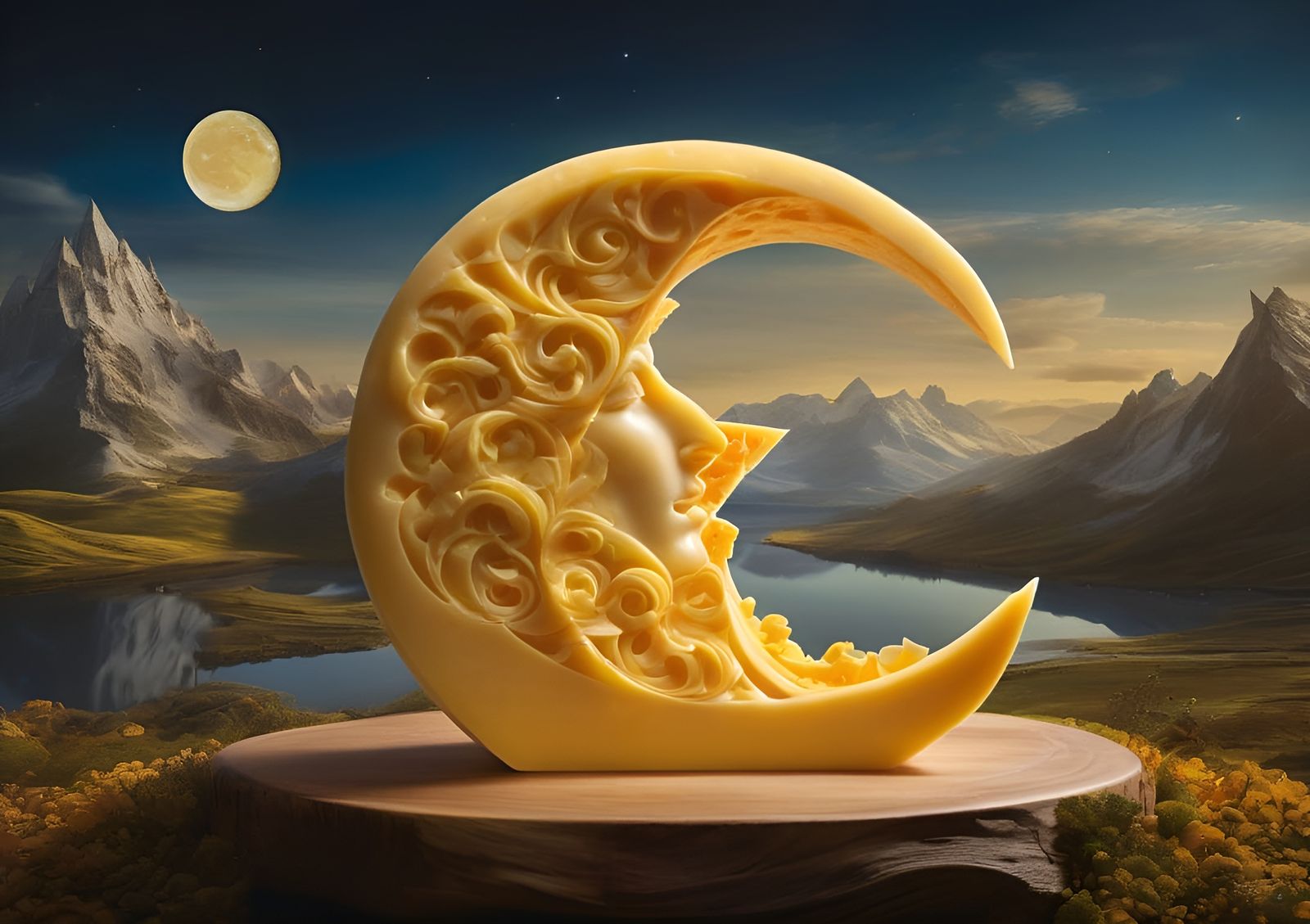 The Cheesy Moon