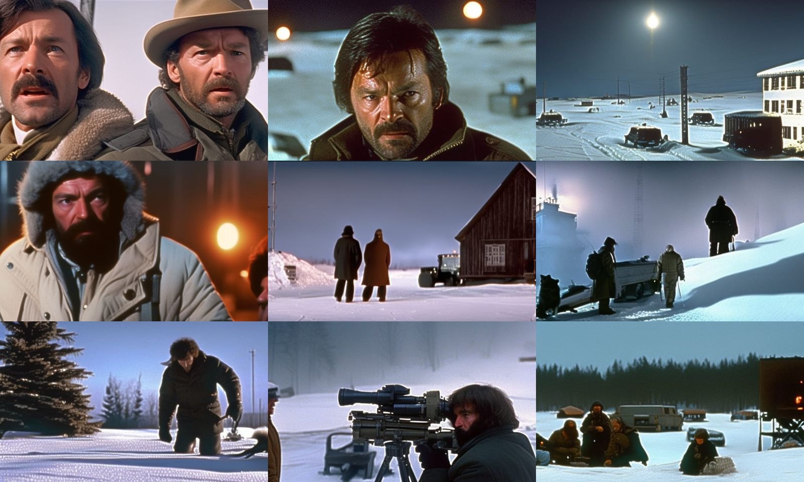 "The Thing" 1982 movie remade by "Andrei tarkovsky".
