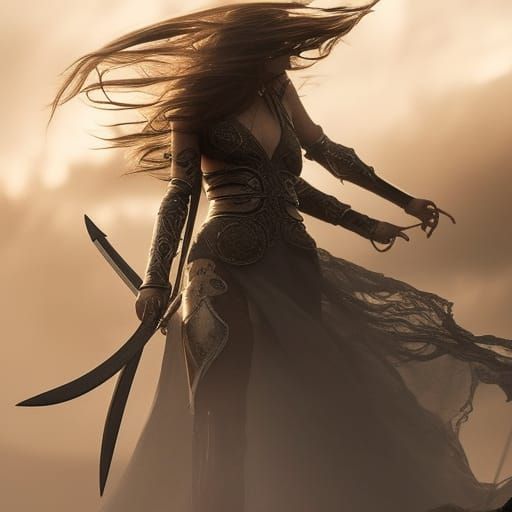 Malenia Blade of Miquella: Epic Digital Painting