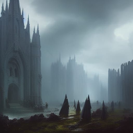 Black Sabbath in Old Ireland: Dark Fantasy Concept Art