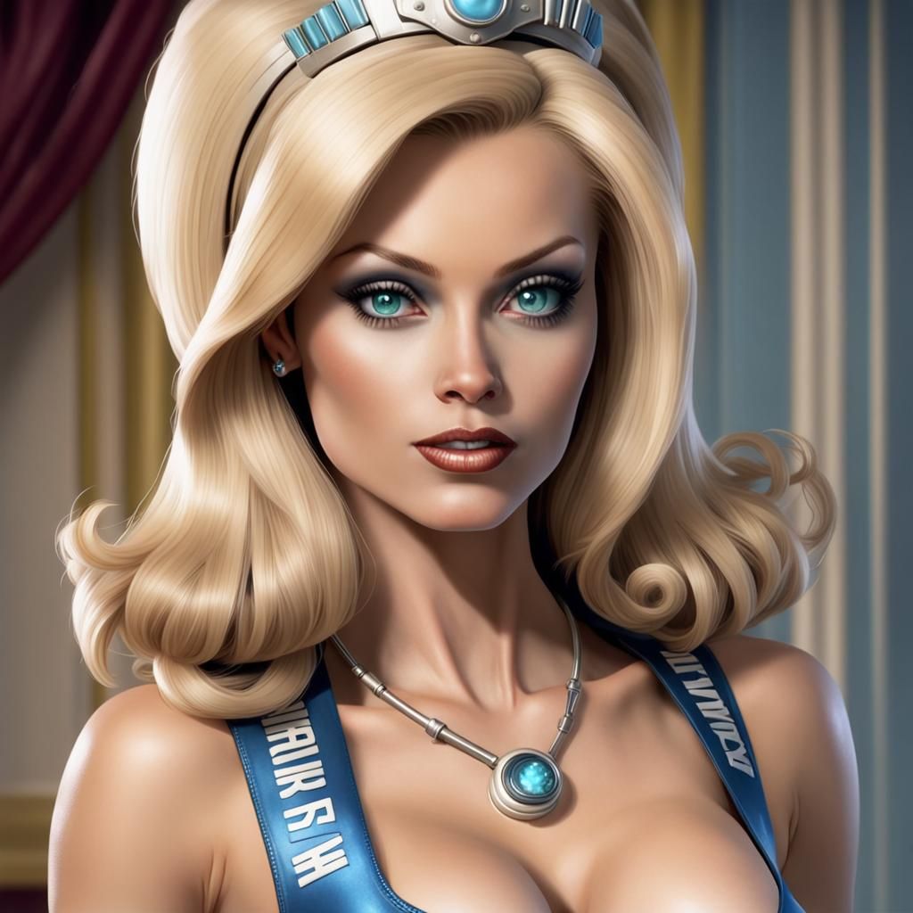 Ms Rockwell: Beauty Pageant Winner in Game Style