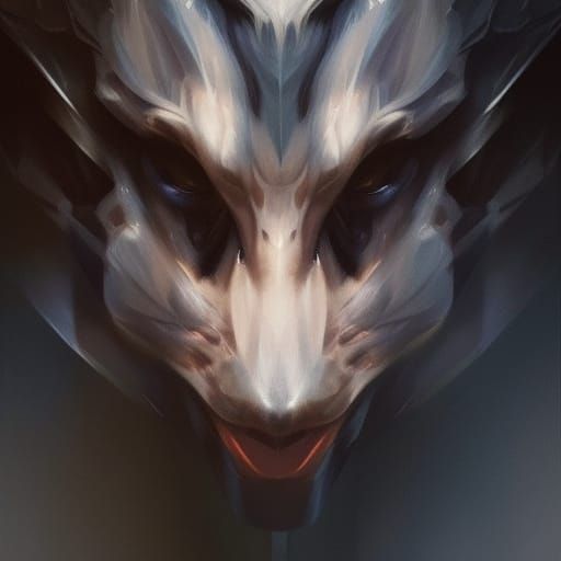 Hyperdetailed Batsquatch Portrait in Unreal Engine 5