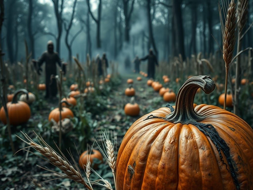 Nightmare Harvest Festival: Cursed Corn Maze and Rotten Pump...