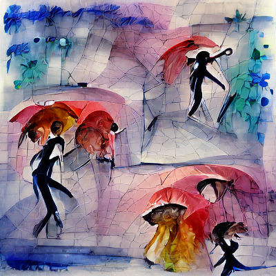 AI Generated Image Based on a Blank Prompt