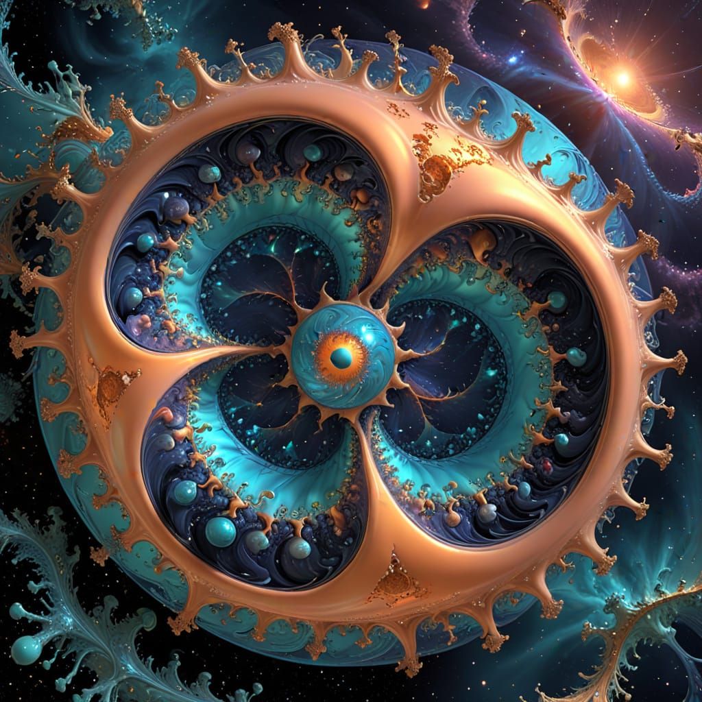 Colossal Fractal Planet Strangena-Zeta-Epsilon-33