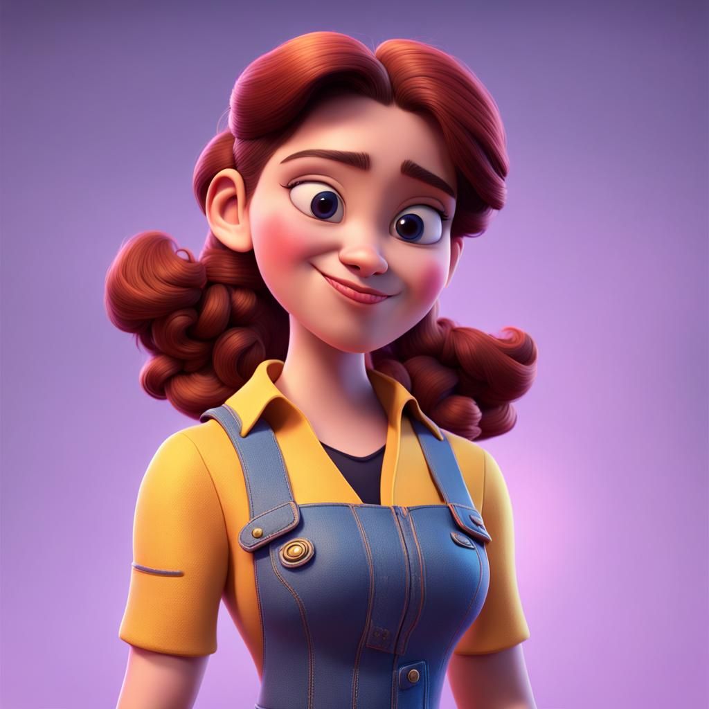 Strong Female Characters as 3D Digital Art