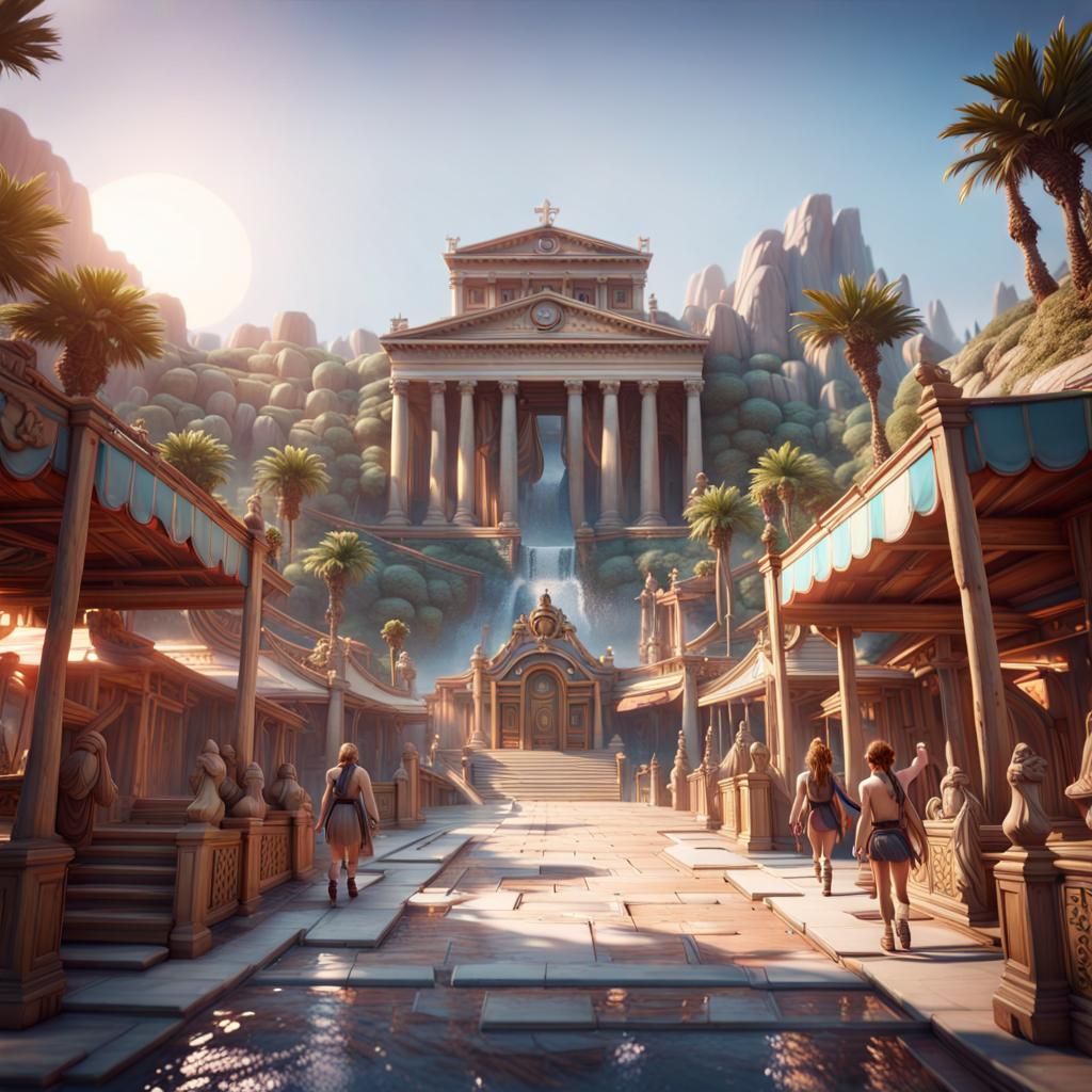 Old Roman theme park