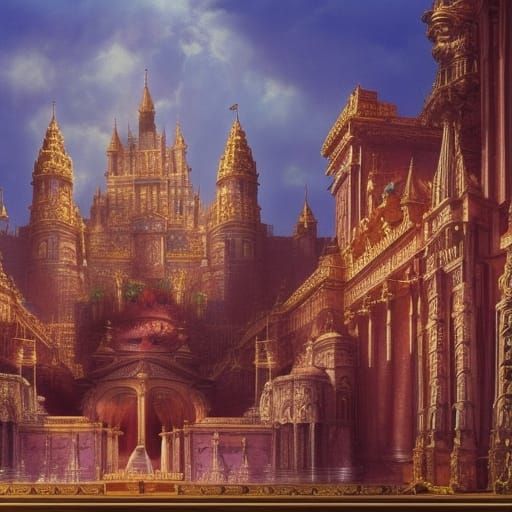 Epic El Dorado Digital Matte Painting