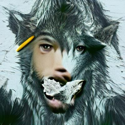 AI Image of a Wolf