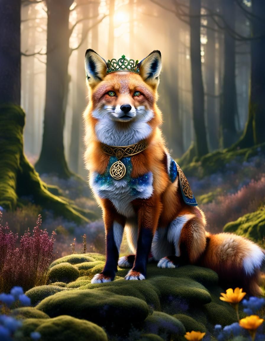 Celtic Fox: King of the Forest Folk