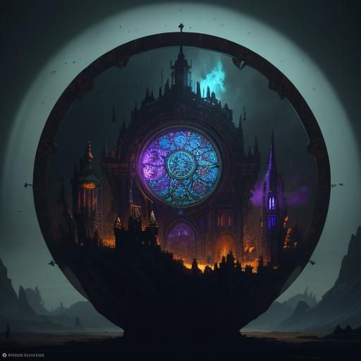 Glowing Potion of Healing: Fantasy Concept Art