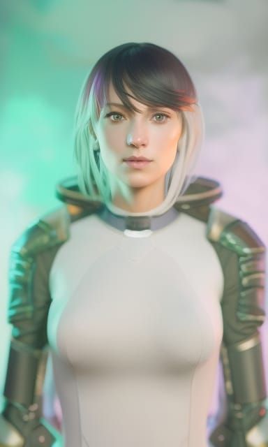 Hyperdetailed Portrait in Dynamic Lighting