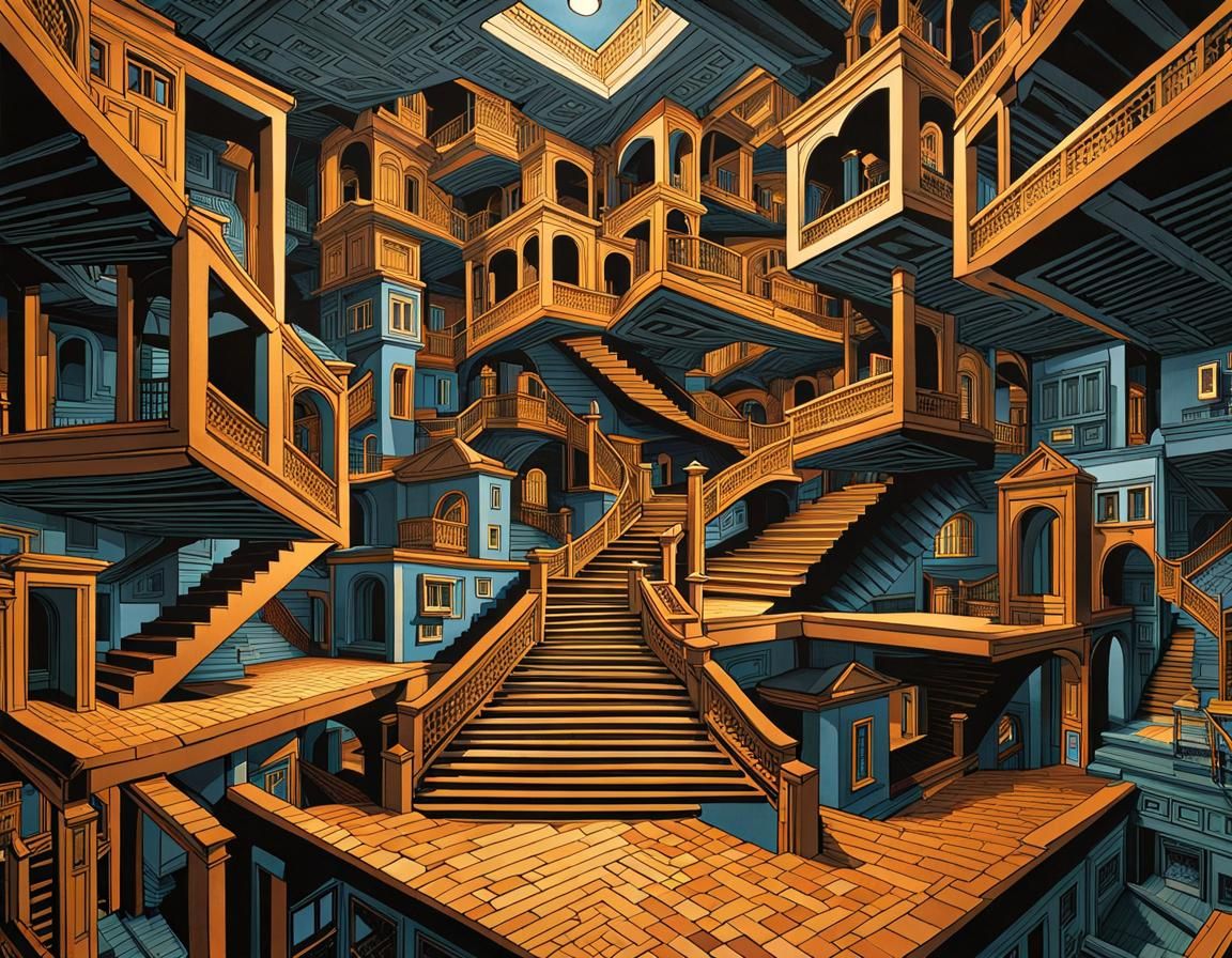 I Called M.C. Escher For My Underground Bunker
