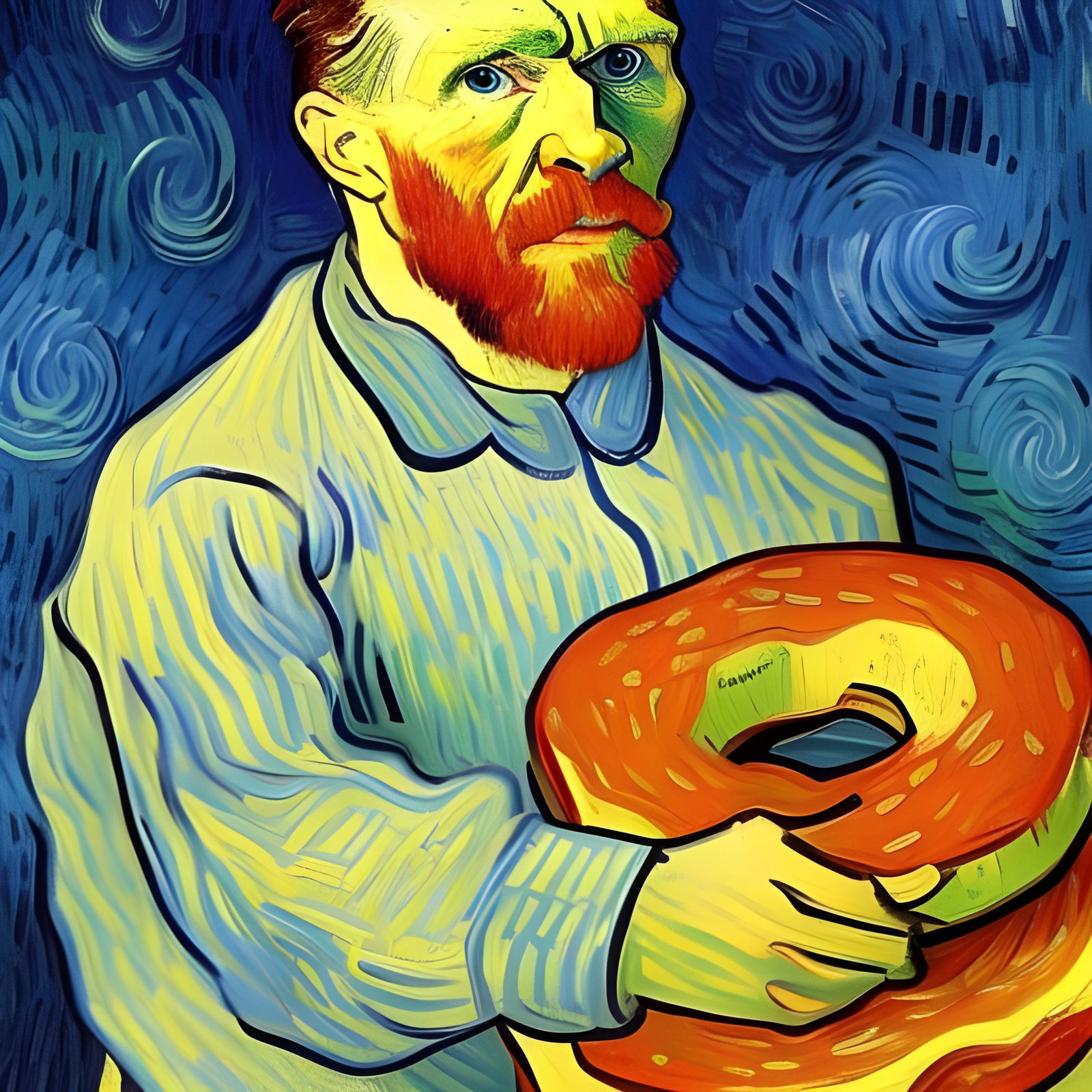 Vincent van Gogh's secret donut obsession.