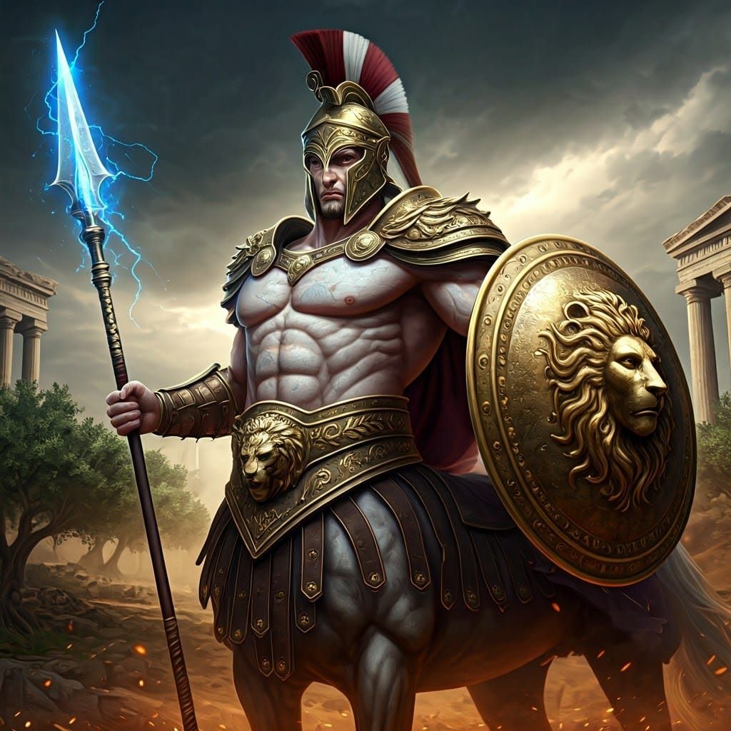 Ancient Greece Centaur  Warrior O8