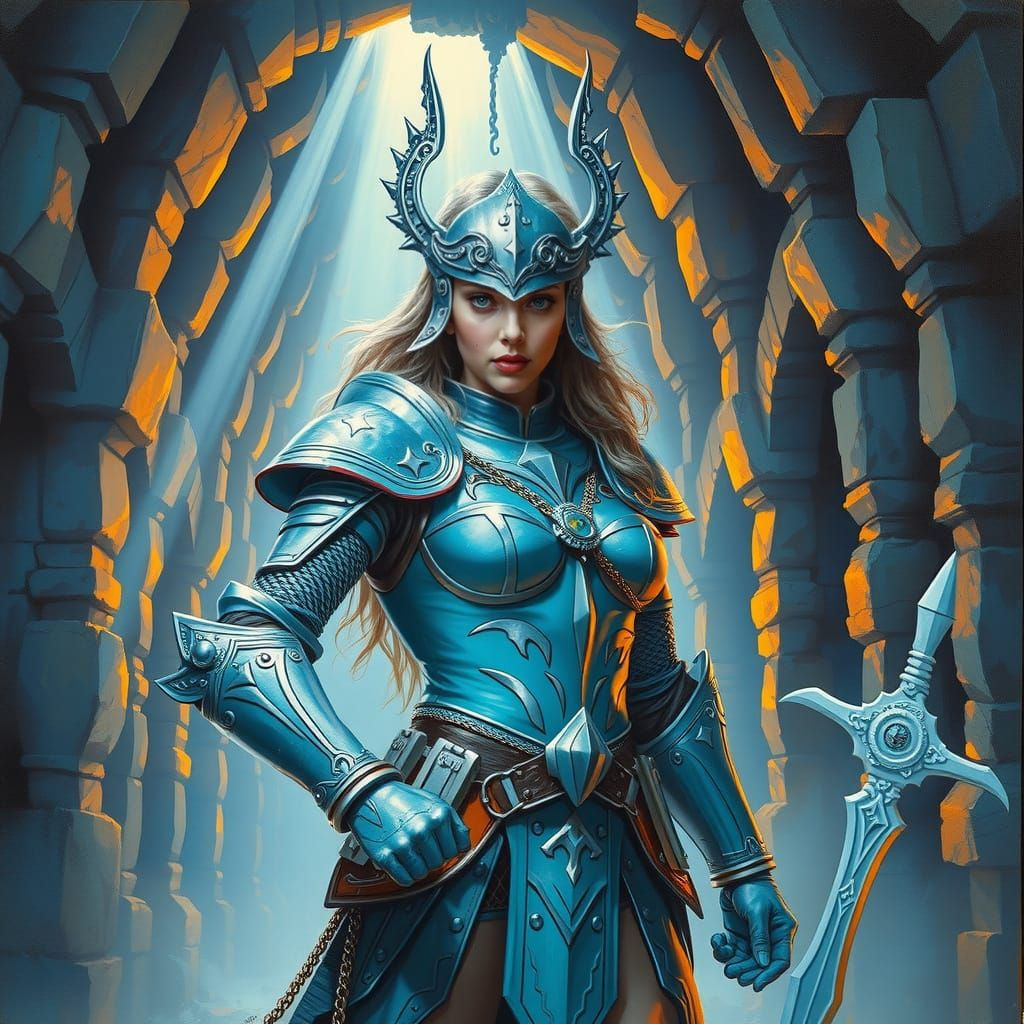 Valkyrie in Triadic Hues, Dungeon Maze