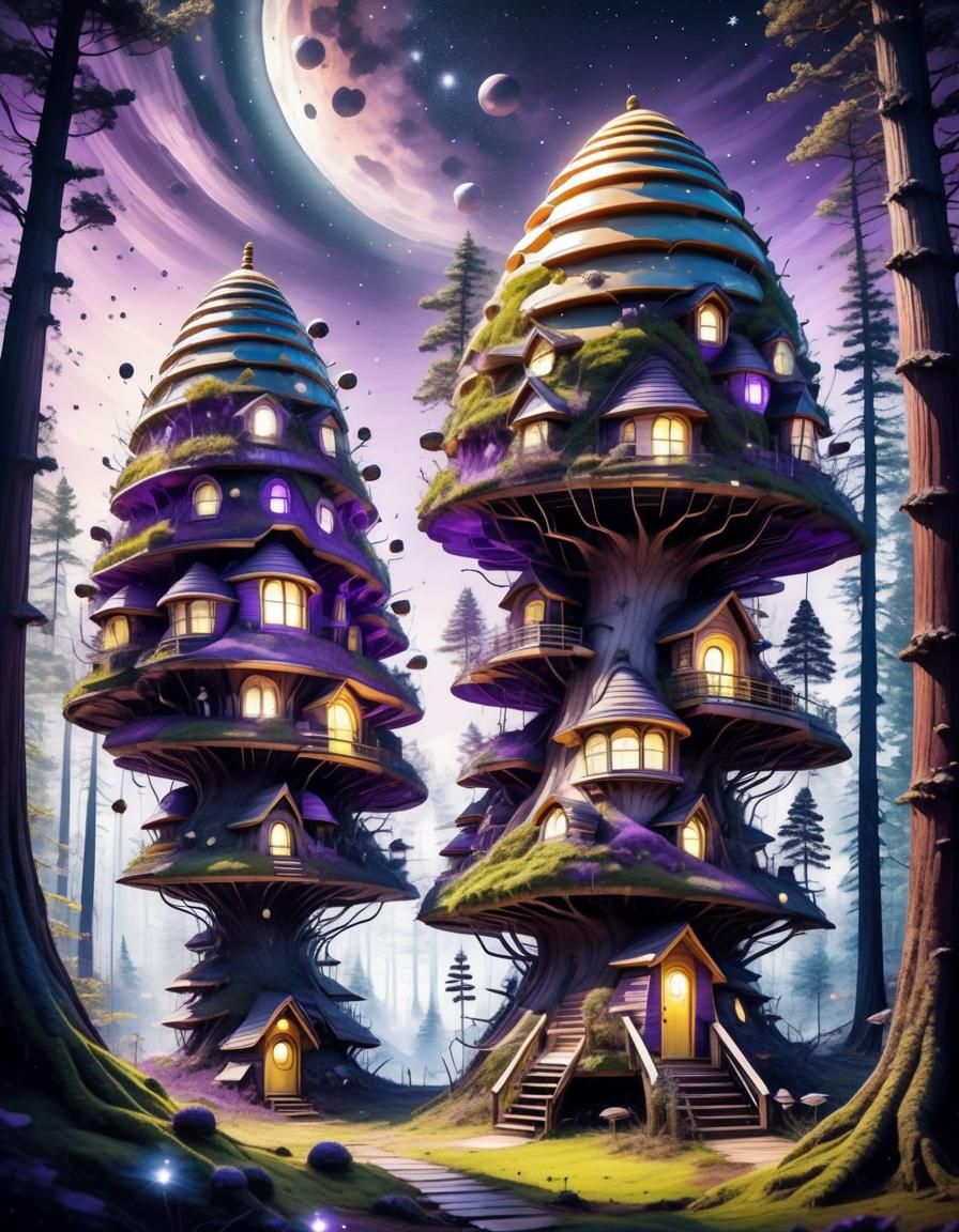 Alien houses