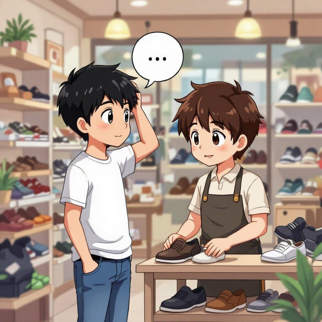 Chibi Comic Panel in Yoichi Takahashi Style