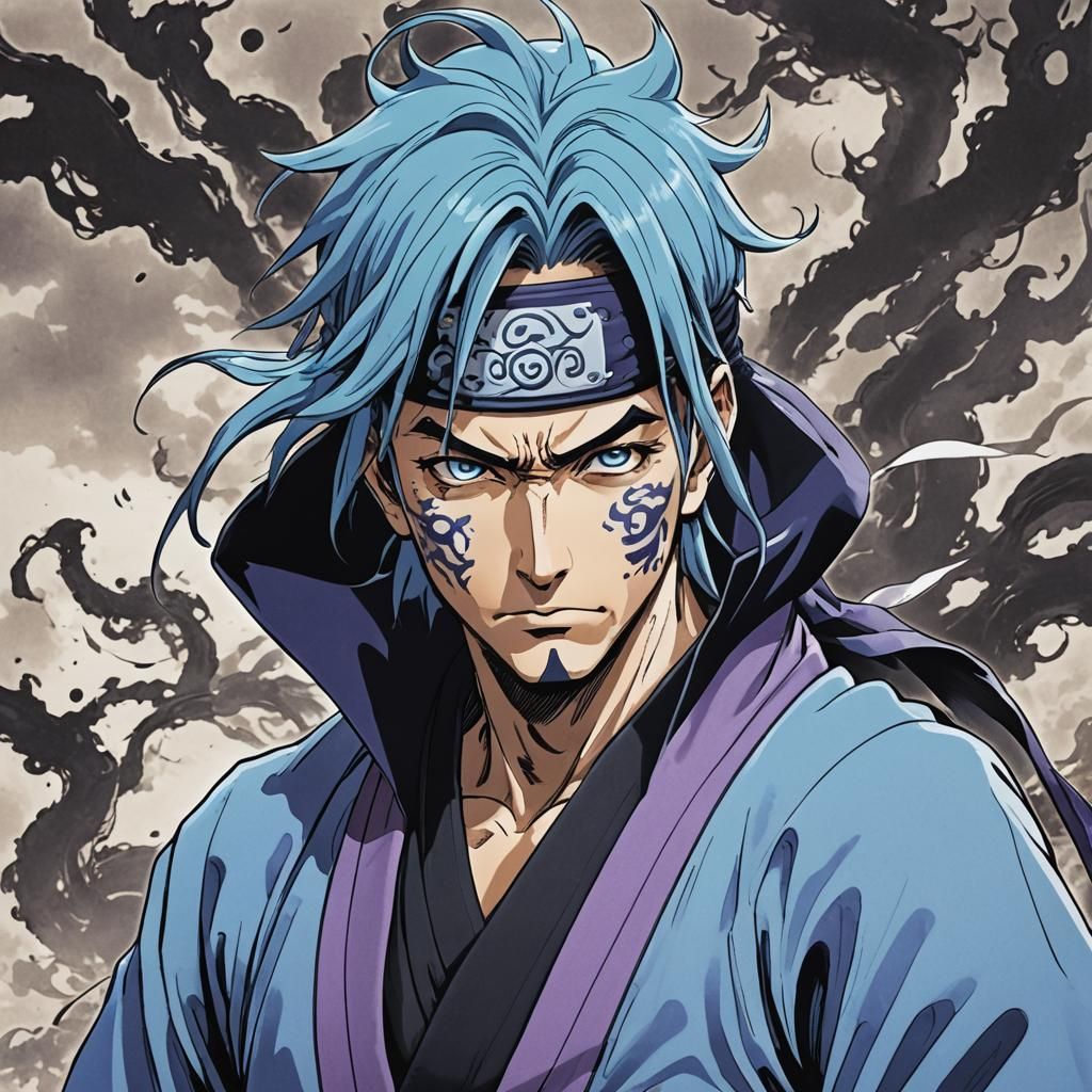 Gojo: The Strongest Jujutsu Sorcerer in Anime Style