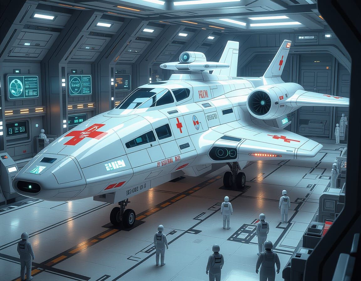 Alien Hospital Starcruiser Medical Complex