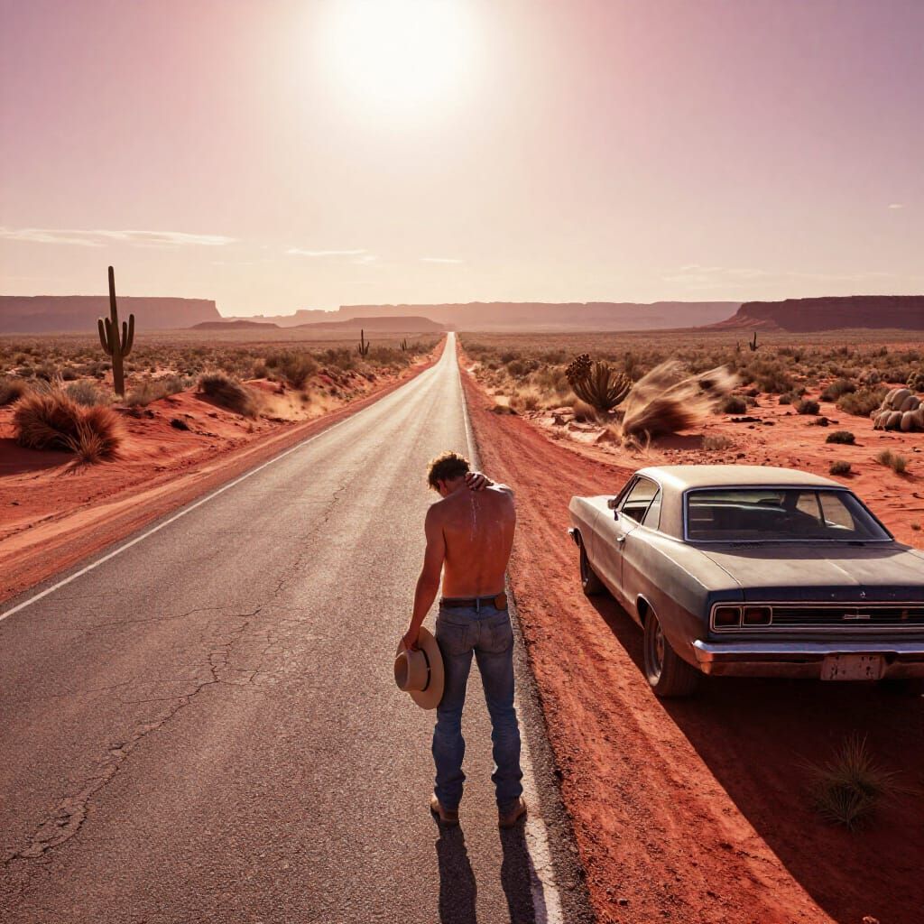 Wide cinematic scene