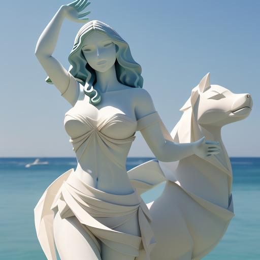 Origami Dolphin: Freedom in Paper Folds