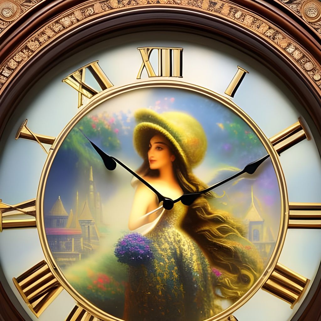 Ethereal Clock Fantasy