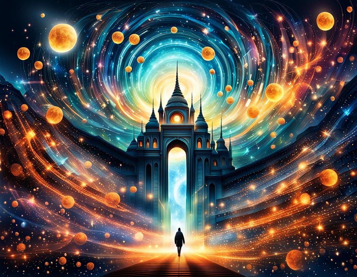 Abstract Representation of Eternal Happiness