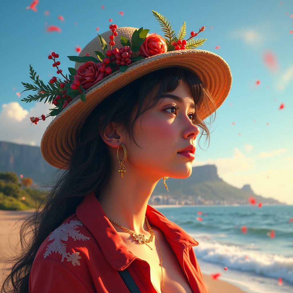 Christmas in Summer Album Art with Cape Town