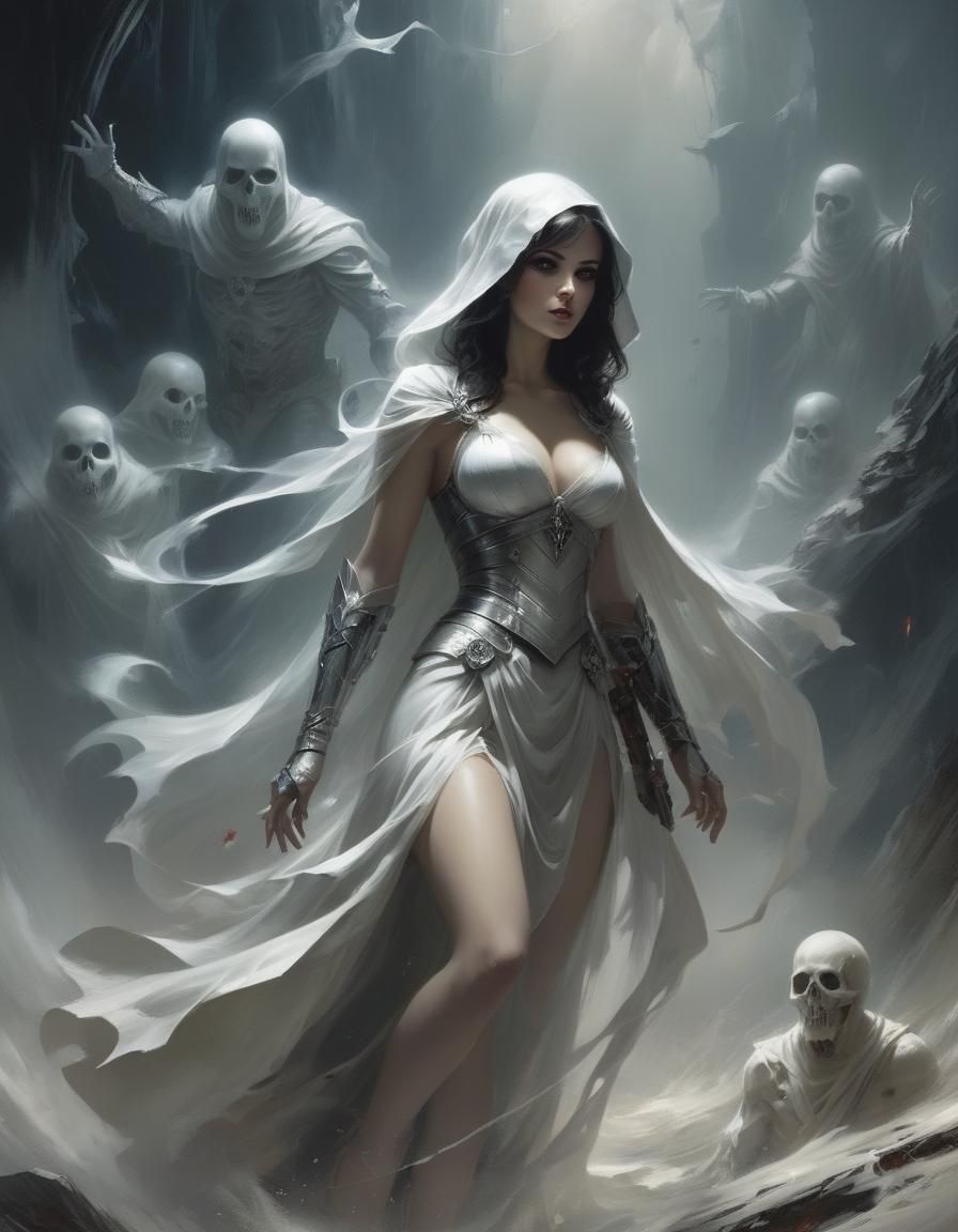 Ethereal Story as Ghost by Raymond Swanland
