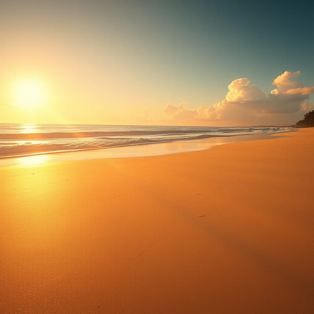 Golden Filipino Shoreline Paradise