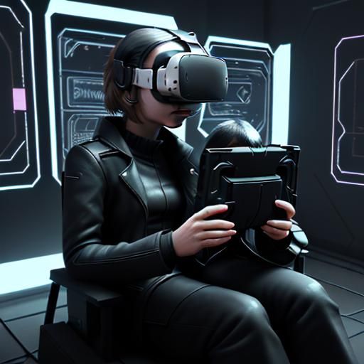 People in a dystopian future rely on virtual reality simulations to experience love and companionship.