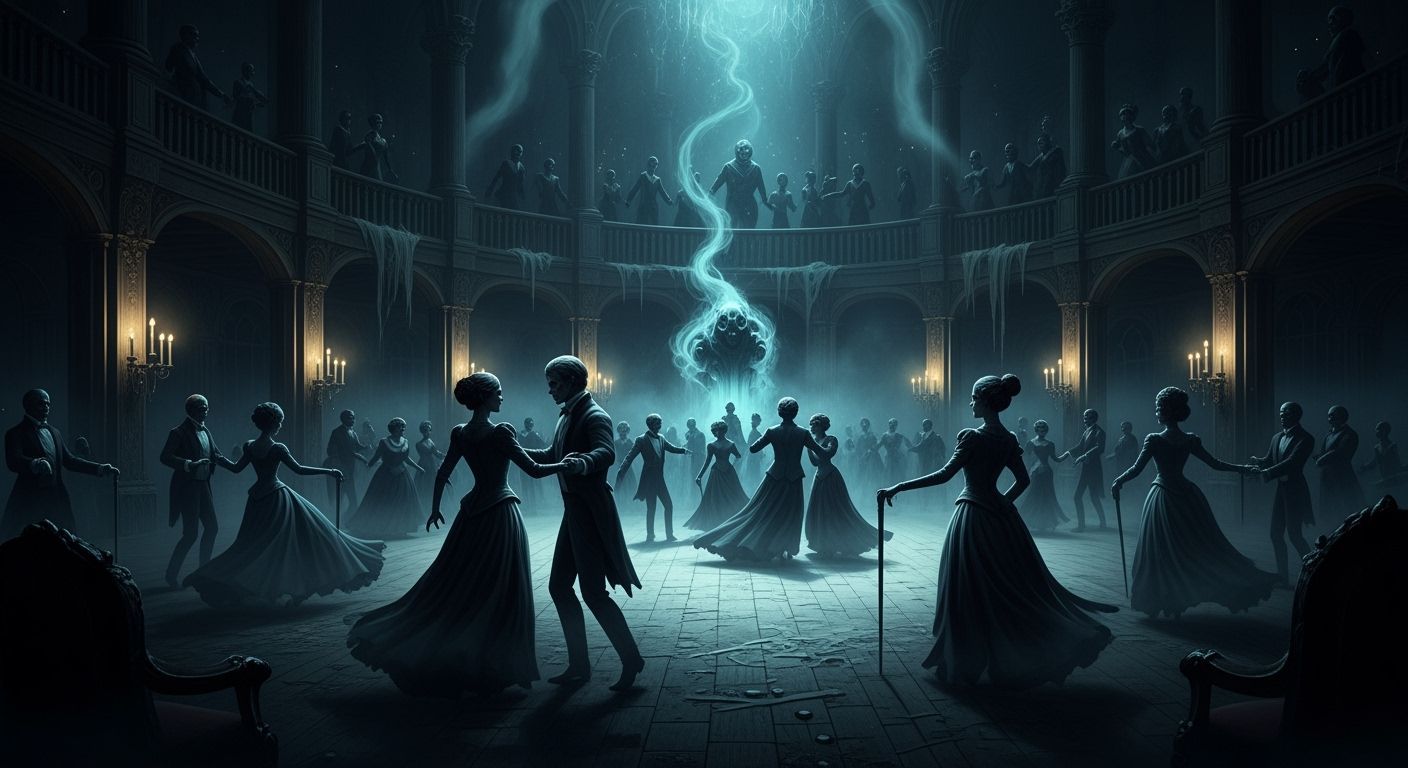 Haunted New Year's Ball in Decaying Ballroom