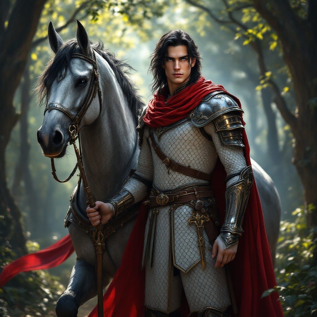 Heroic Prince on Enchanted Forest Hunt