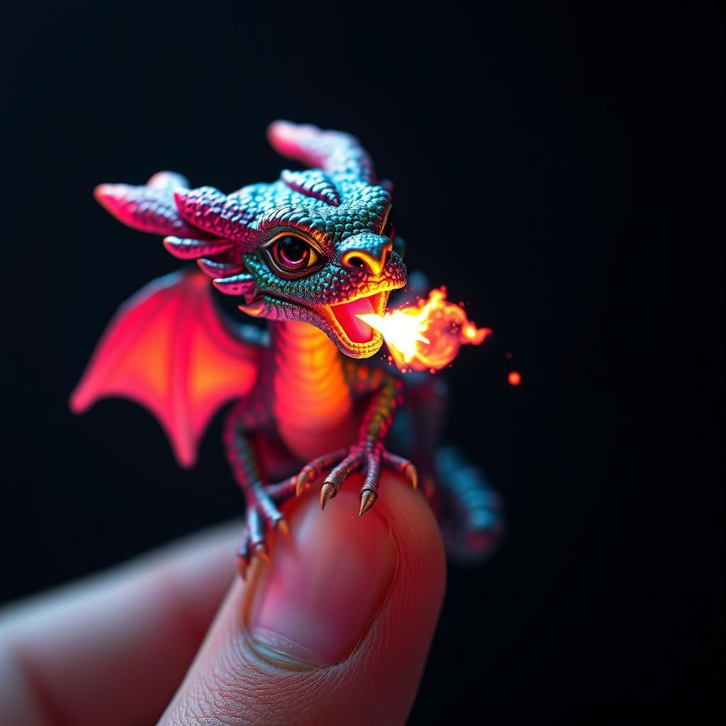 Baby Spike the Dragon