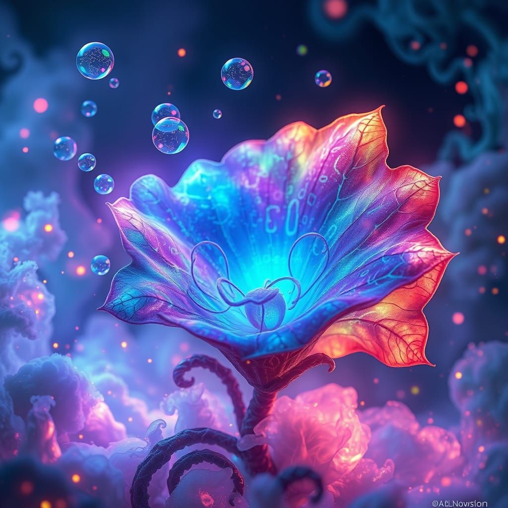 Bioluminescent Plant of Wonder