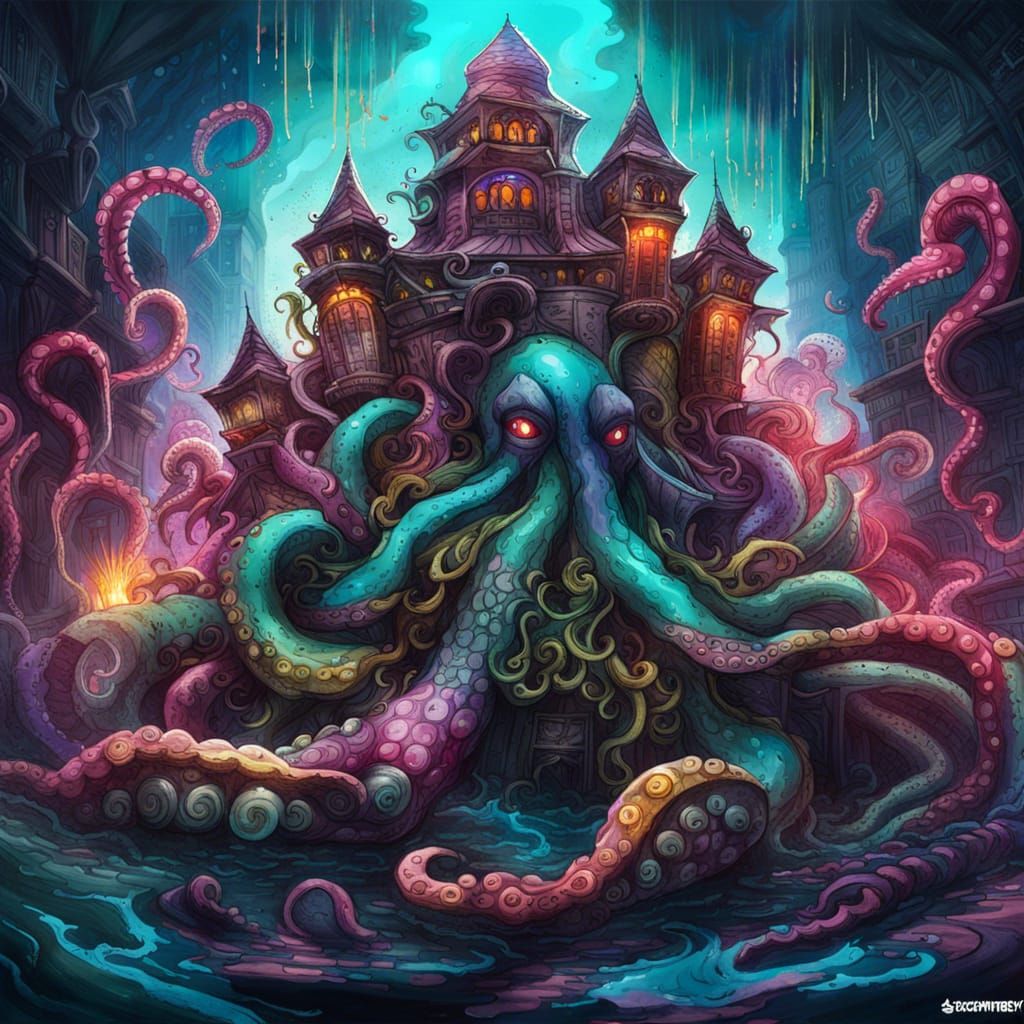 Giant Kraken Palace 2