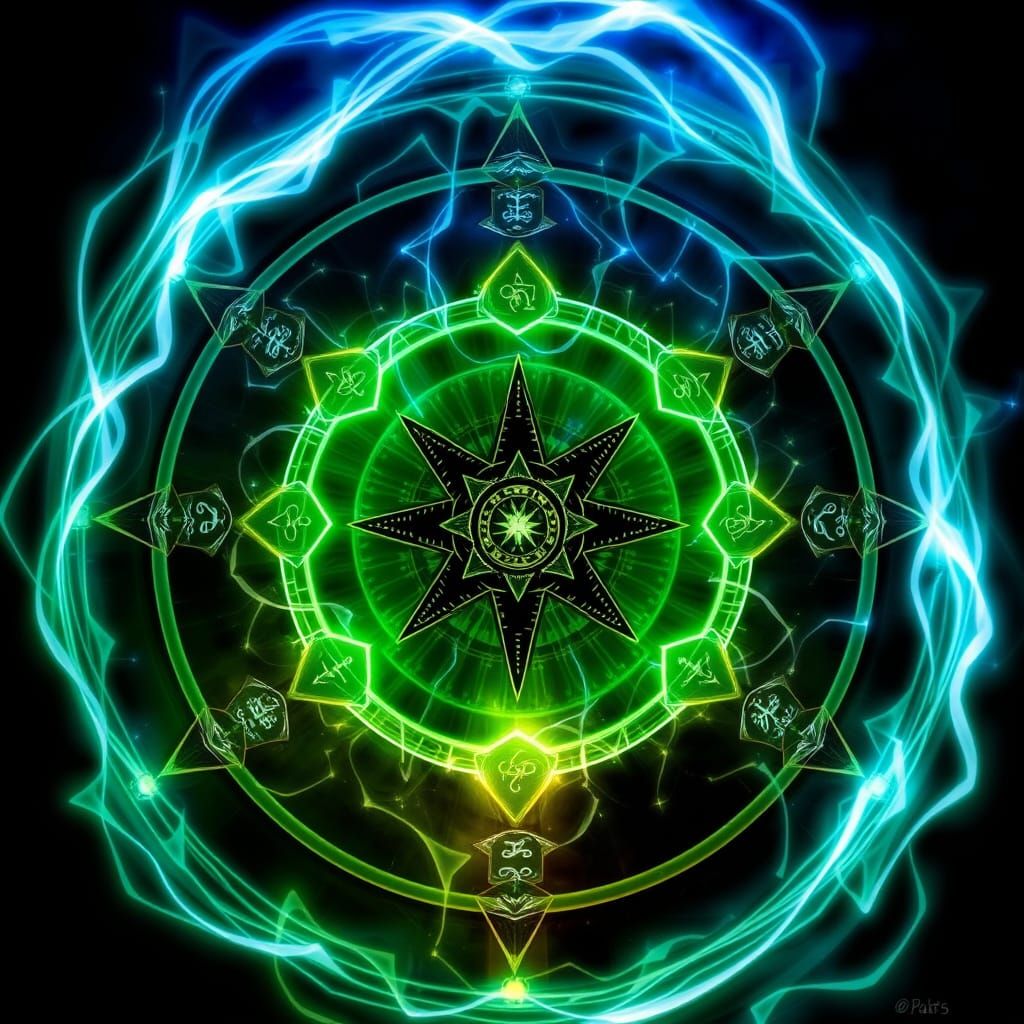 Abstract Labyrinth: Echoes and Resonance