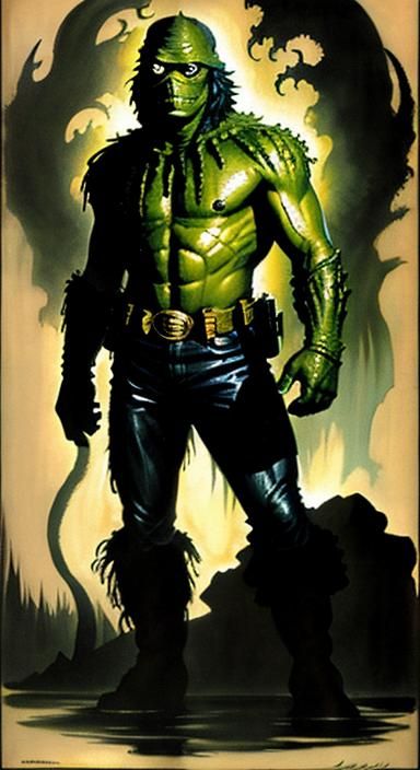 Creature From the Black Lagoon, Comic Book Art