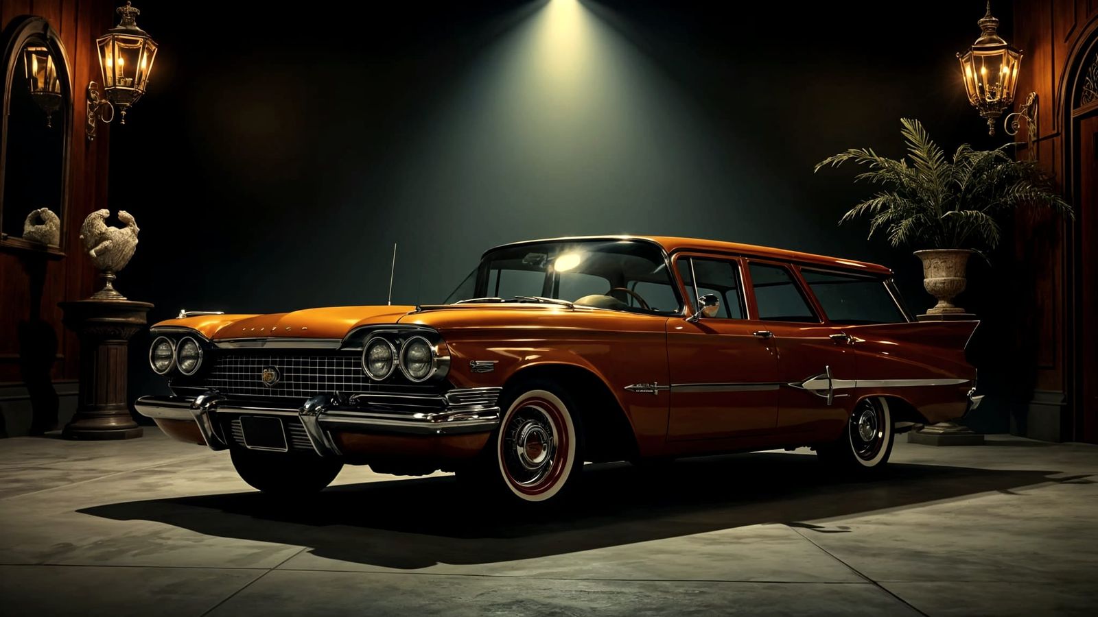 1959 Widebody Wagon in Opulent Art Nouveau Studio