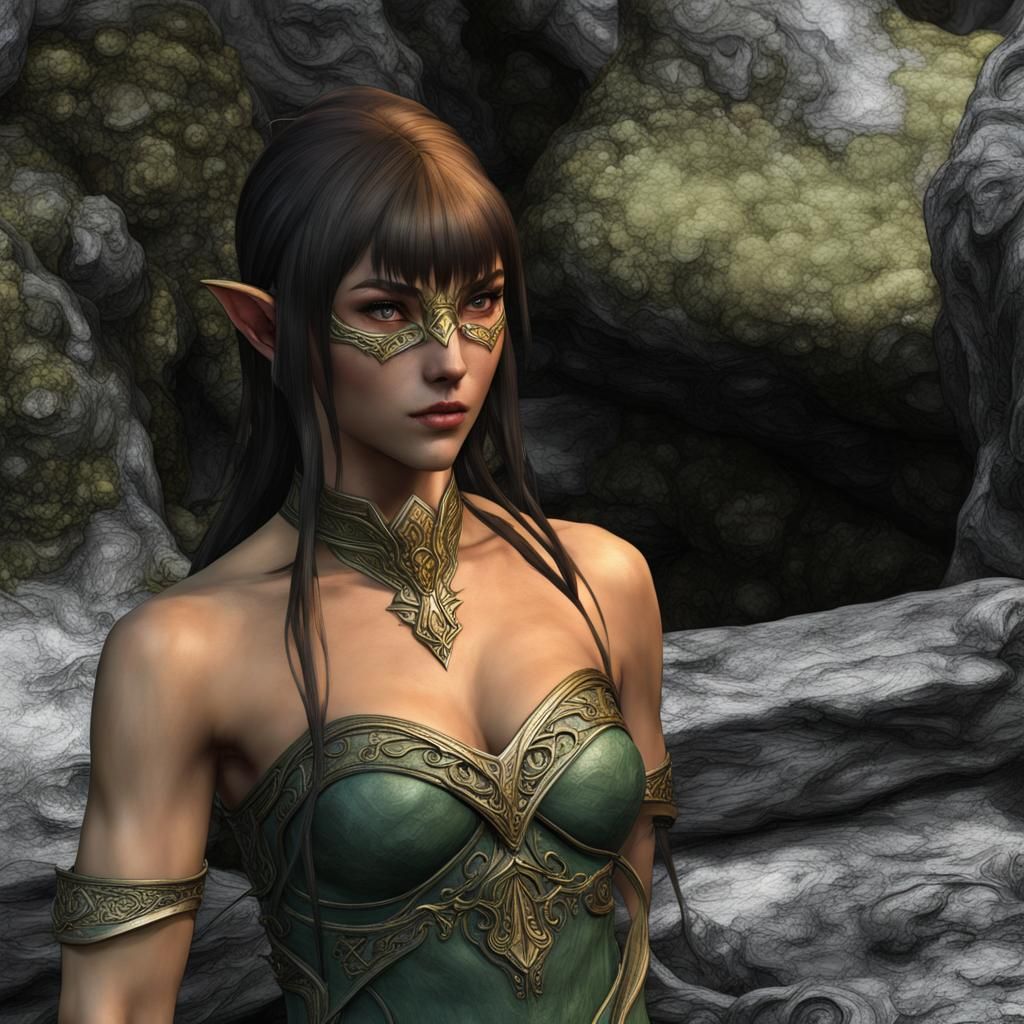 Enchanting Elven Depiction