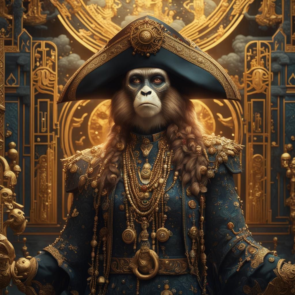 Art Deco Pirates and Monkey Gods