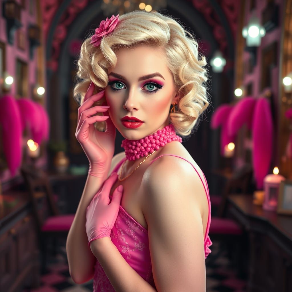 Dove Cameron in Whimsical Gothic Fantasy Setting