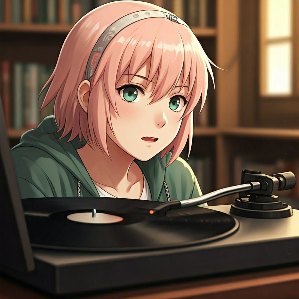 Sakura Kinomoto: Record Player Scratching